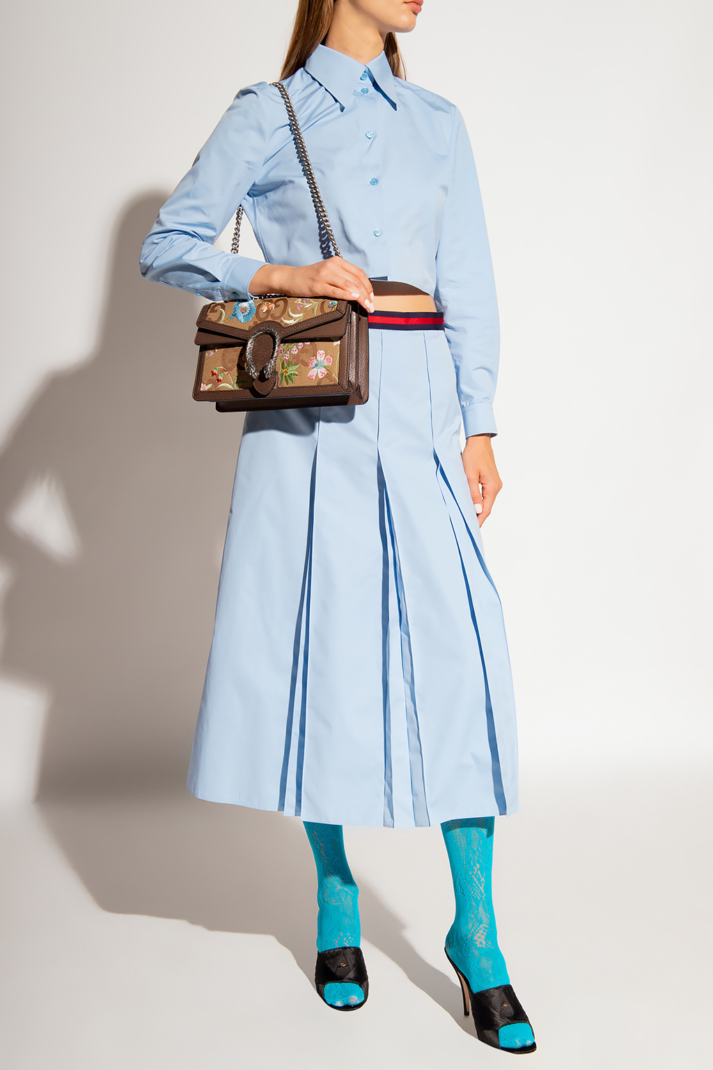 Gucci Gucci Tiger belt bag | Cotton skirt Gucci